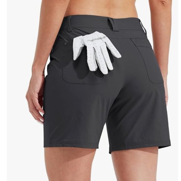Willit Golf Hiking Shorts 7" Quick Dry Athletic w Pockets Water Resistant - Picture 3 of 9
